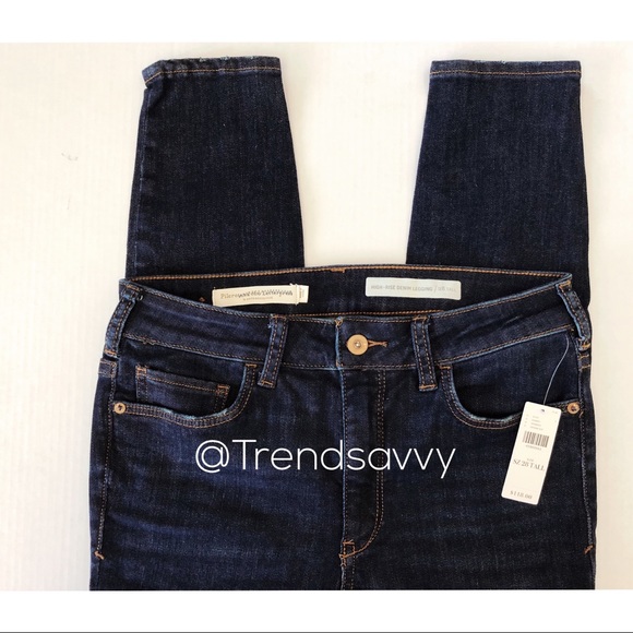 Anthropologie Pilcro High-Rise Denim Leggings Tall - Picture 5 of 7